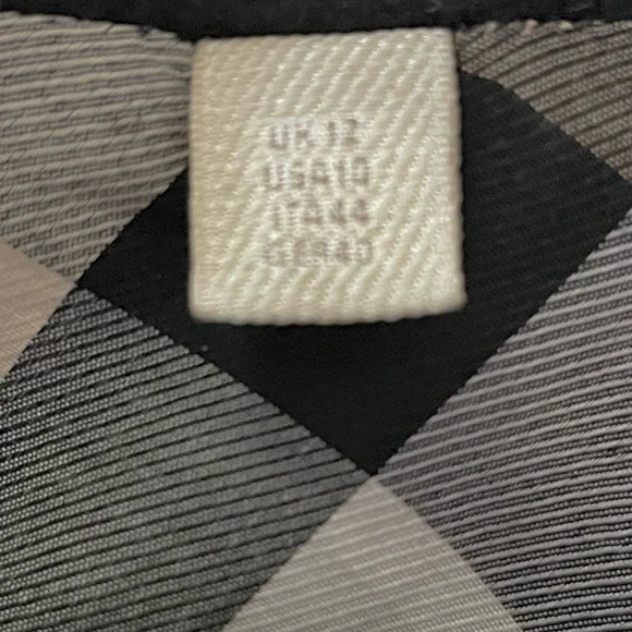 Burberry Black Fitted Trench Coat Wool - Picture 7 of 13